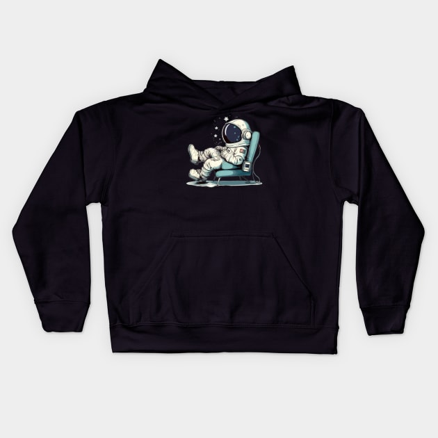 Astronaut v03 Kids Hoodie by Scrumptious